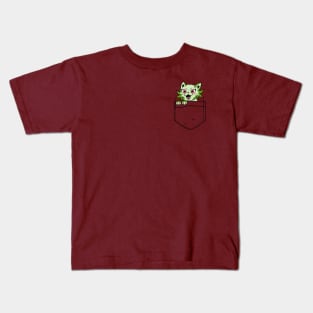 Little thing - Catzu Pocket Kids T-Shirt